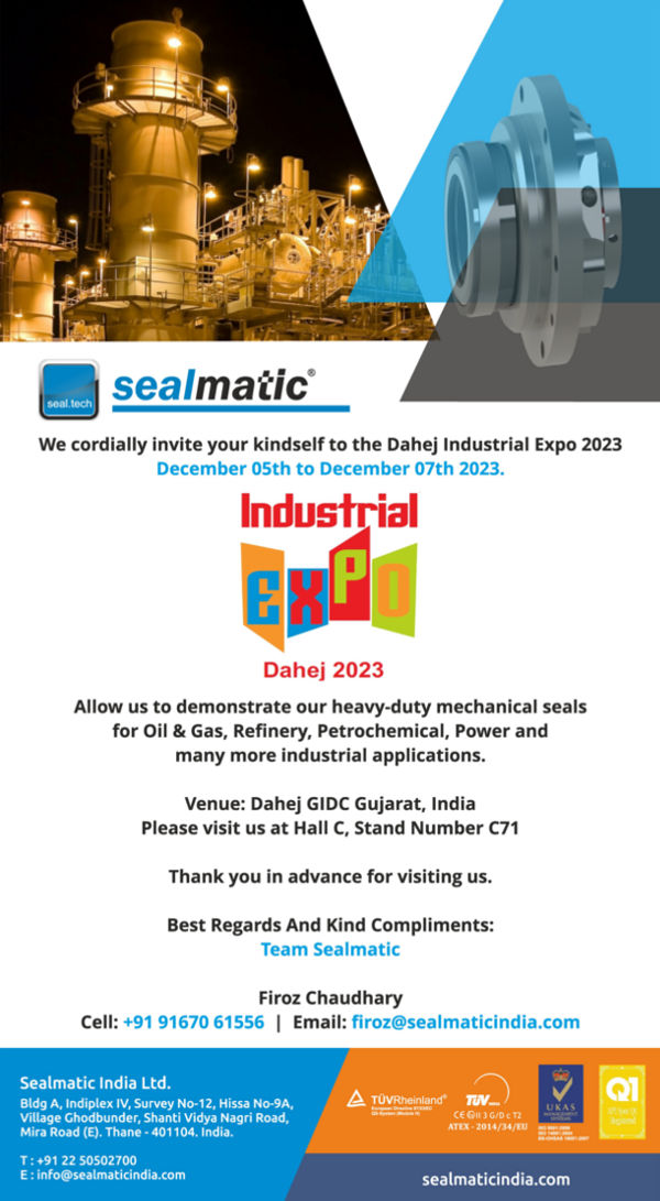 Sealmatic Opens Centre Of Excellence In Pune