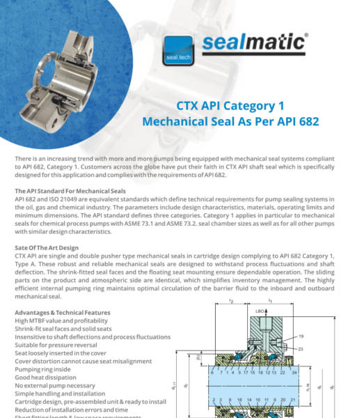 Mechanical Seals For Delayed Coker Units (DCU) In Refining Applications